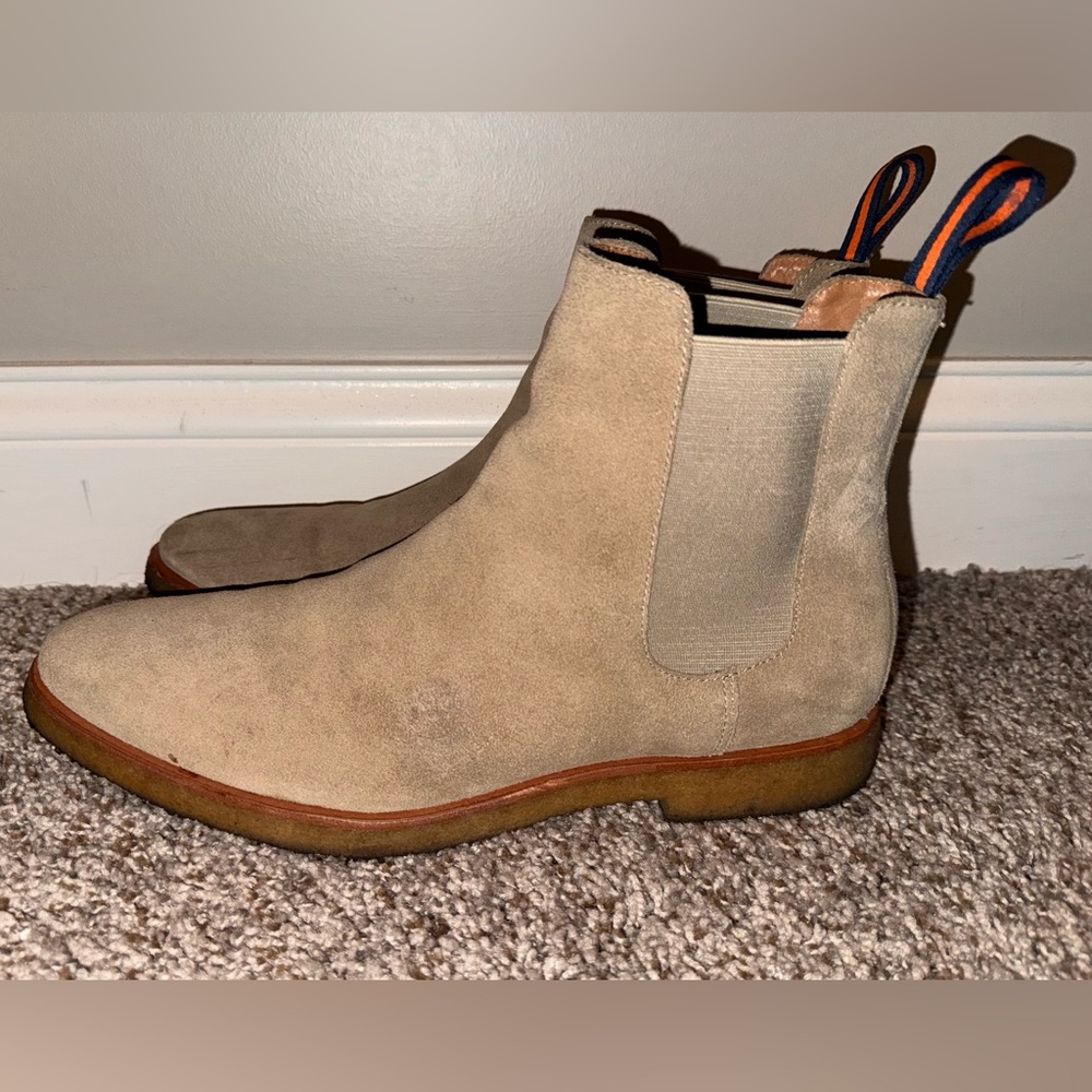 New Republic Suede Chelsea Boots